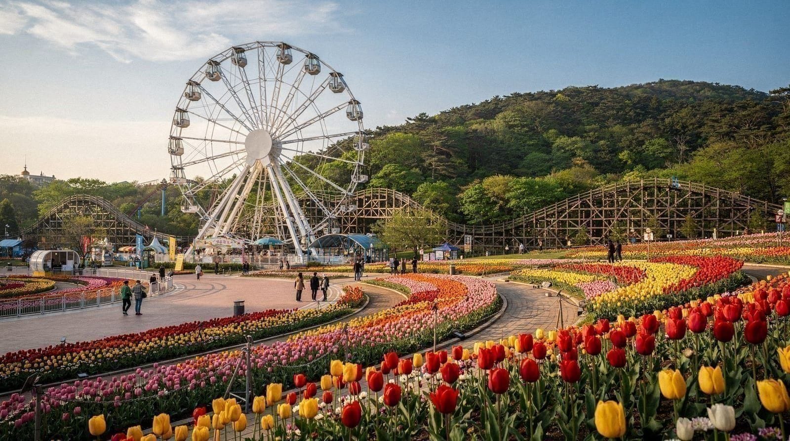 Everland: Korea's biggest theme park, an hour south of Seoul