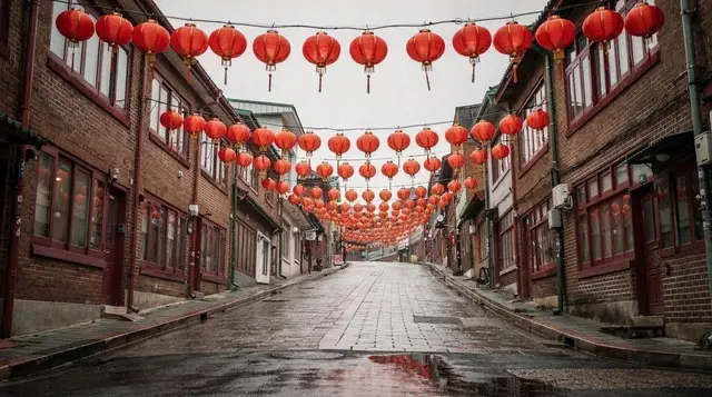 Incheon chinatown songdo
