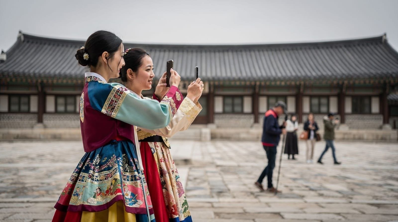 Alquiler de hanbok y entrada gratis a los palacios